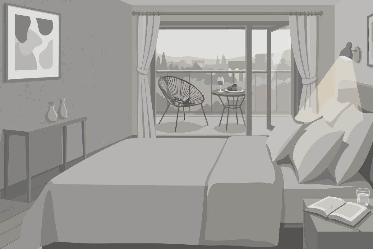 Chambre Deluxe - Vue sur Twin Tower
